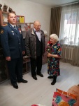 Поздравление ветеранов ВОВ с 76-й Годовщиной Освобождения Смоленщины - 3